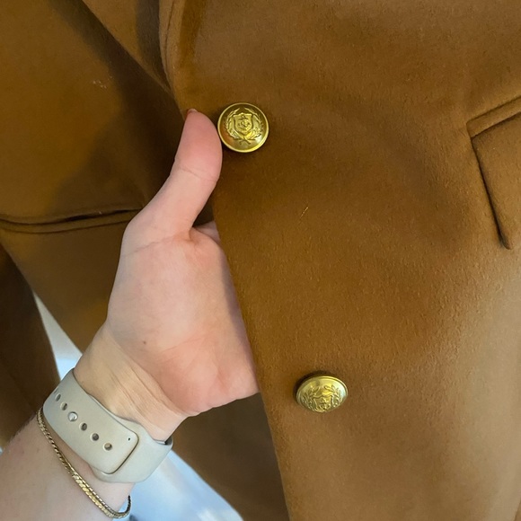 J CREW COLLECTIONS camel coat - Picture 7 of 9
